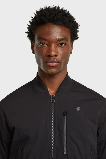 Чоловічий чорний бомбер Tech G-Star RAW S D25508,E070 - зображення 4