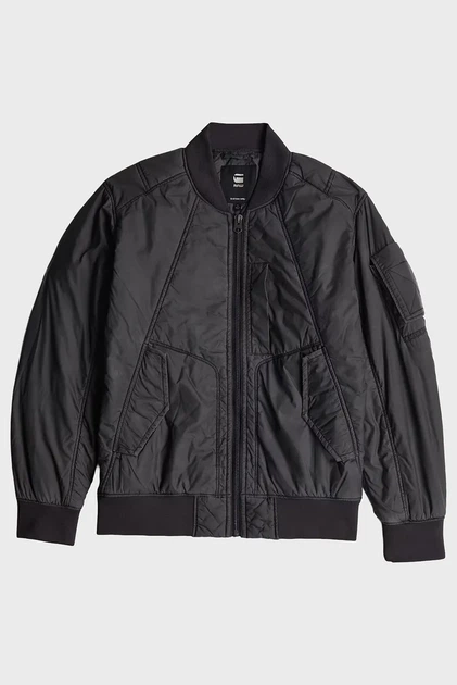 Чоловічий чорний бомбер G-Star RAW XL D26882,E063 - Фото 6 Чоловічий чорний бомбер G-Star RAW XL D26882,E063 - зображення 6