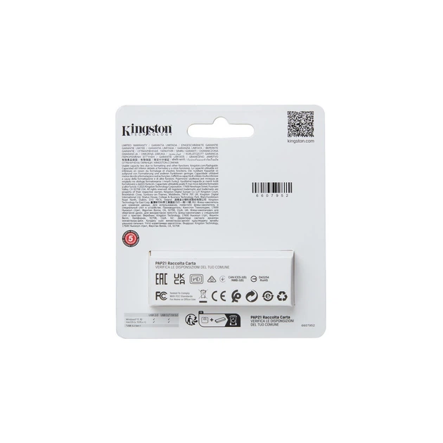 Флеш-накопитель Kingston DataTraveler Exodia S USB 3.2 64GB Black (DTXS/64GB) - изображение 2
