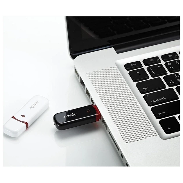 USB флэш-накопитель Apacer 32GB USB 2.0 AH333 White - изображение 3