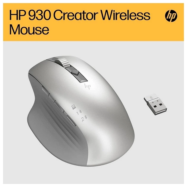 Мышка HP Creator 930 WL Silver - Фото 10 Мышка HP Creator 930 WL Silver - изображение 10