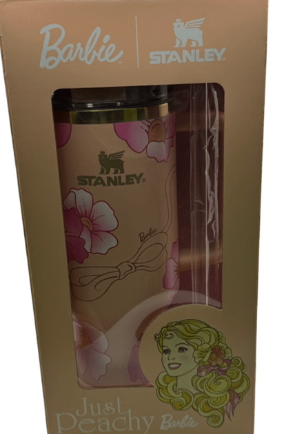 Термос термокружка Stanley Quencher H2.0 Tumbler из нержавеющей стали Peach Flower Barbie 1,18 л KT7001984 - Фото 7 Термос термокружка Stanley Quencher H2.0 Tumbler из нержавеющей стали Peach Flower Barbie 1,18 л KT7001984 - изображение 7