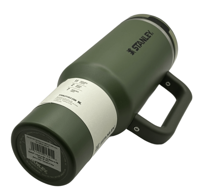 Термос термочашка Stanley Quencher ProTour Flip Straw Tumbler з нержавіючої сталі Олива 1,18 л KT7001974 - зображення 4