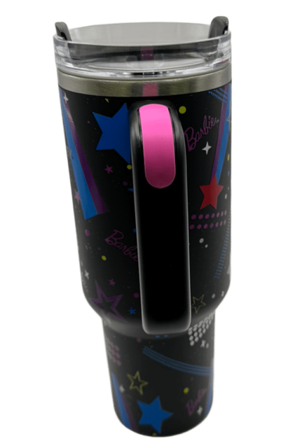 Термос термокружка Stanley Quencher H2.0 Tumbler из нержавеющей стали 1,18 л Rockstar Neon Black KT7001983 - изображение 8