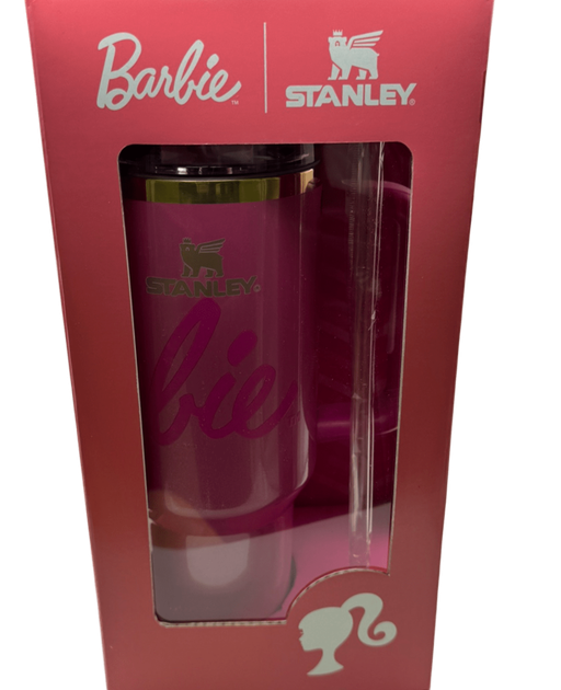 Термос термокружка Stanley Quencher H2.0 Tumbler из нержавеющей стали 1,18 л Barbie Hot Pink Gold KT7001982 - изображение 2