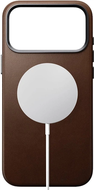 Etui Nomad Traditional Leather Case Magsafe na iPhone 17 Pro Max Brązowe (856504011901) - obraz 2