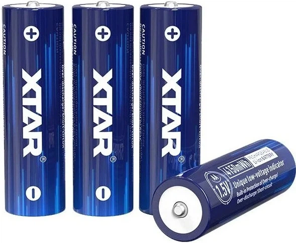 Акумулятор XTAR Li-ion R06/AA 1.5 V / 2500 mAh із захистом 4 шт (6977699220023) - зображення 6