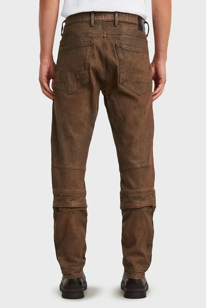 Чоловічі коричневі джинси Airblaze 3D Skinny G-Star RAW 33-34 D16129,D497 - Фото 3 Чоловічі коричневі джинси Airblaze 3D Skinny G-Star RAW 33-34 D16129,D497 - зображення 3