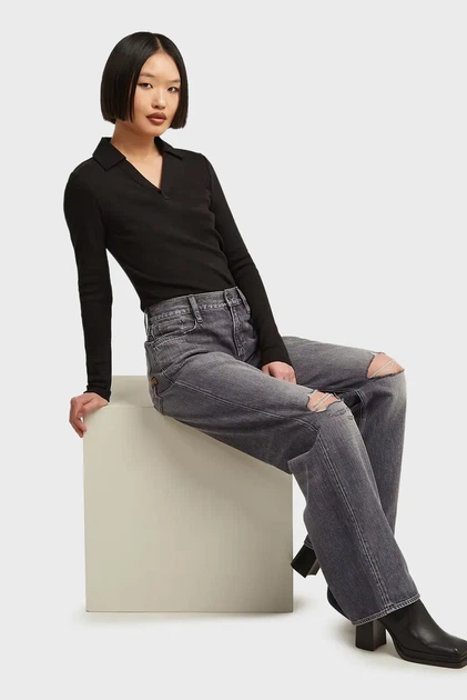 Жіночі сірі джинси Judee Loose Wmn G-Star RAW 26-32 D22889,D537 - Фото 4 Жіночі сірі джинси Judee Loose Wmn G-Star RAW 26-32 D22889,D537 - зображення 4