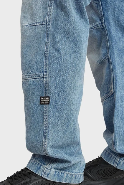 Чоловічі блакитні джинси Rovic 3D G-Star RAW 32-32 D26149,D788 - зображення 4