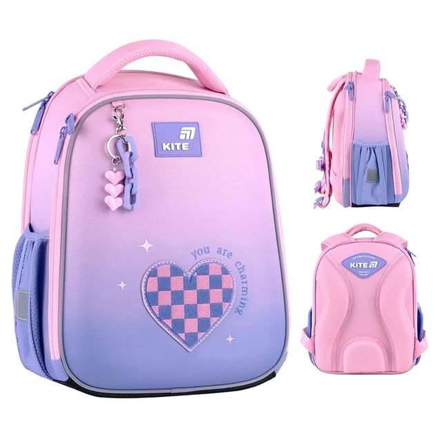 Рюкзак шкільний для дівчинки Education Charming Kite K26-555S-4 Різнокольоровий shop (4063276265661) - Фото 1 Рюкзак шкільний для дівчинки Education Charming Kite K26-555S-4 Різнокольоровий shop (4063276265661) - зображення 1