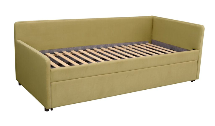 Кровать угловая Leo 90 Green R - Фото 2 Кровать угловая Leo 90 Green R - изображение 2