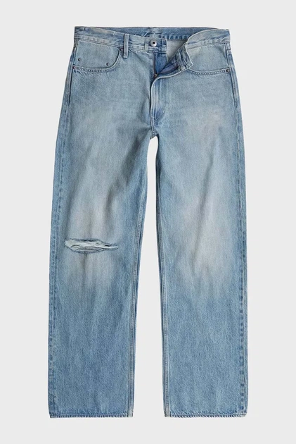 Чоловічі блакитні джинси Type 96 Loose G-Star RAW 29-32 D23693,D788 - Фото 6 Чоловічі блакитні джинси Type 96 Loose G-Star RAW 29-32 D23693,D788 - зображення 6