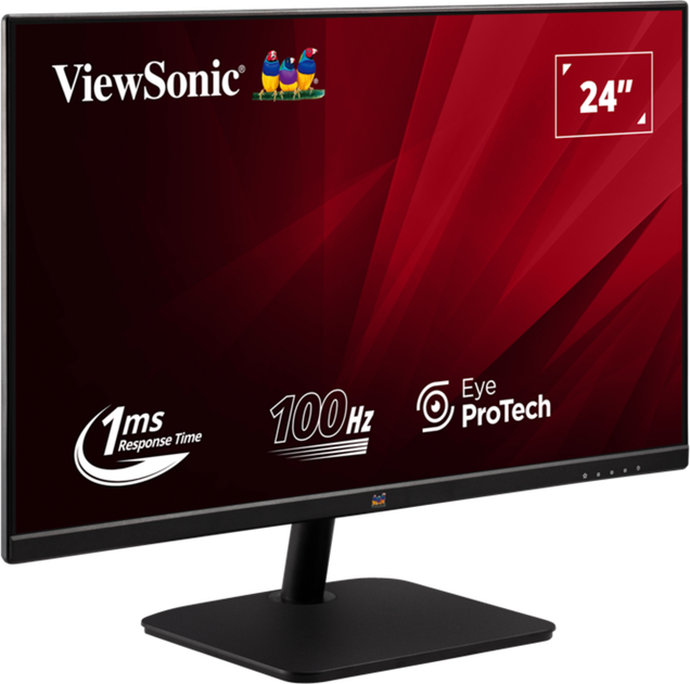 Монітор 23.8" ViewSonic VA2432-H-2 - Фото 2 Монітор 23.8" ViewSonic VA2432-H-2 - зображення 2