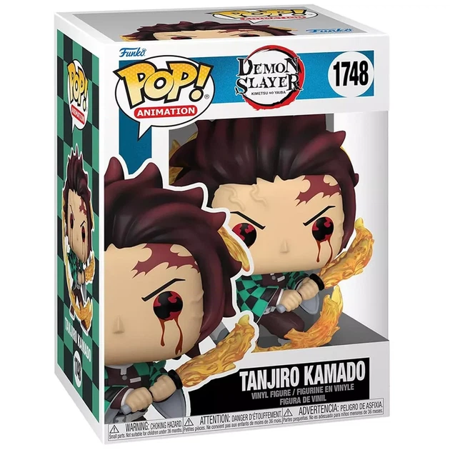 Фігурка Funko POP! Demon Slayer Тандзіро та дихання сонця (80334F) - Фото 1 Фігурка Funko POP! Demon Slayer Тандзіро та дихання сонця (80334F) - зображення 1
