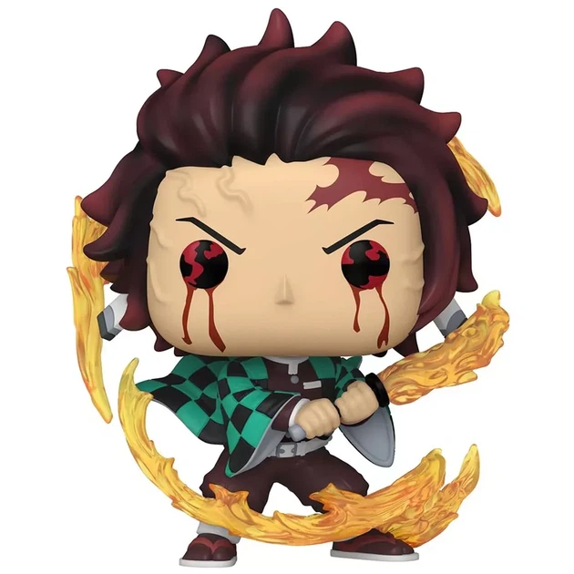 Фігурка Funko POP! Demon Slayer Тандзіро та дихання сонця (80334F) - Фото 2 Фігурка Funko POP! Demon Slayer Тандзіро та дихання сонця (80334F) - зображення 2