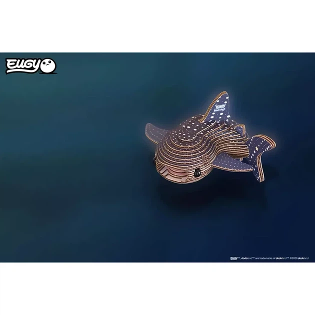 Збірна 3D модель Eugy Зоопарк Китова акула (XEG-049) - Фото 9 Збірна 3D модель Eugy Зоопарк Китова акула (XEG-049) - зображення 9