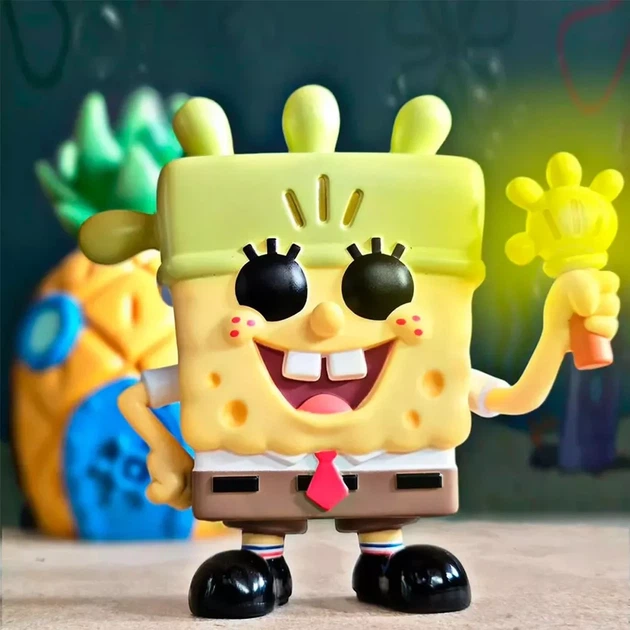 Фигурка Funko POP! Губка Боб Квадратные Брюки с перчаткой (75734) - Фото 2 Фигурка Funko POP! Губка Боб Квадратные Брюки с перчаткой (75734) - изображение 2