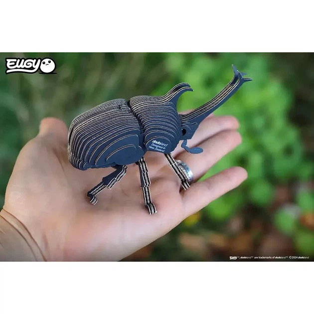 Збірна 3D модель Eugy Зоопарк Жук-носоріг (XEG-113) - зображення 10