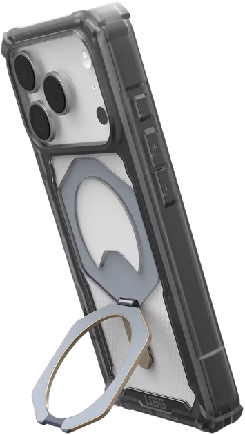 Etui Urban Armor Gear Plasma XTE MagSafe do Apple iPhone 17 Pro Ash/Titanium (840283922466) - obraz 2