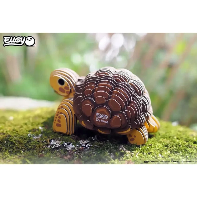 Сборная 3D модель Eugy Зоопарк Черепаха (XEG-104) - Фото 10 Сборная 3D модель Eugy Зоопарк Черепаха (XEG-104) - изображение 10