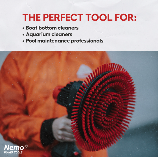 Акумуляторний очисник корпусів суден Nemo Hull Cleaner Electric Brush - Фото 2 Акумуляторний очисник корпусів суден Nemo Hull Cleaner Electric Brush - изображение 2