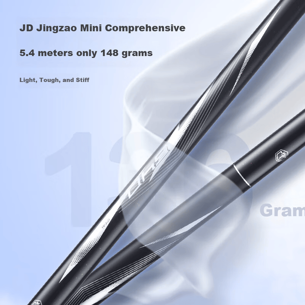Вудилище JD Original легке універсальне, вуглецеве, 6.3м, для коропа та карася - Фото 2 Вудилище JD Original легке універсальне, вуглецеве, 6.3м, для коропа та карася - зображення 2