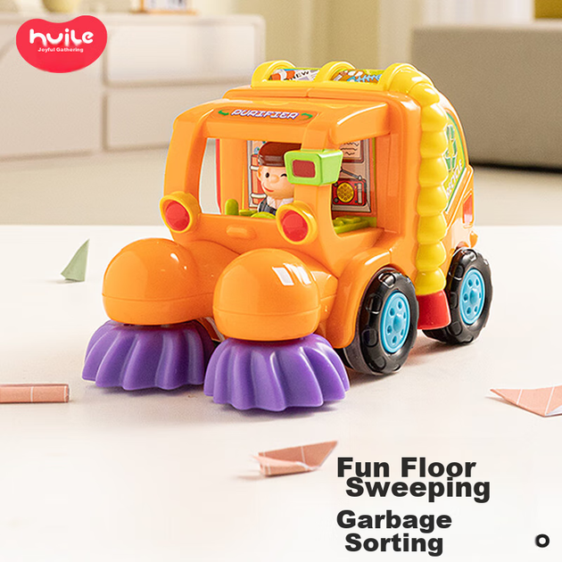Машинка HUILE TOYS строительная игрушечная, для 1-3 лет - изображение 3
