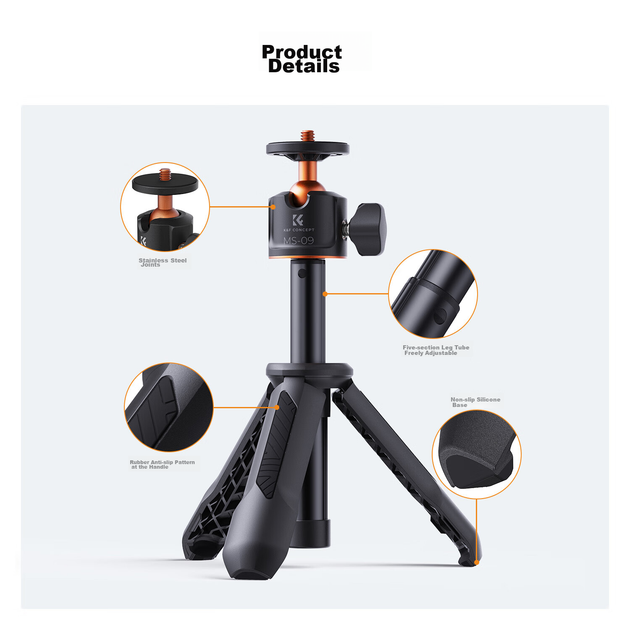 Штатив для DJI Pocket 4/3, селфи-палка, портативный мини - Фото 3 Штатив для DJI Pocket 4/3, селфи-палка, портативный мини - изображение 3