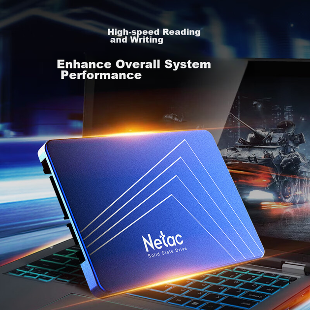 SSD диск Netac N530S 960GB 2.5" SATAIII TLC - зображення 3