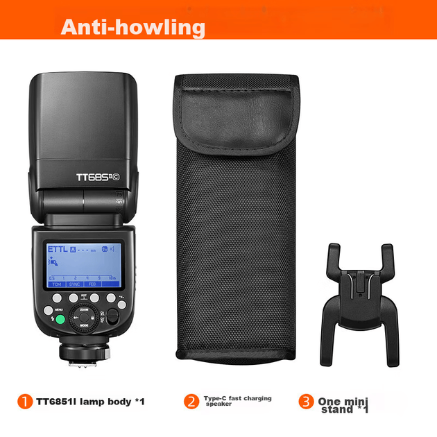 Вспышка Godox TT685II второго поколения для горячего башмака, высокоскоростная синхронизация TTL, освещение для уличной фотосъемки на зеркальных и беззеркальных камерах, портретное освещение, модельная фотография, версия для Canon. - изображение 2