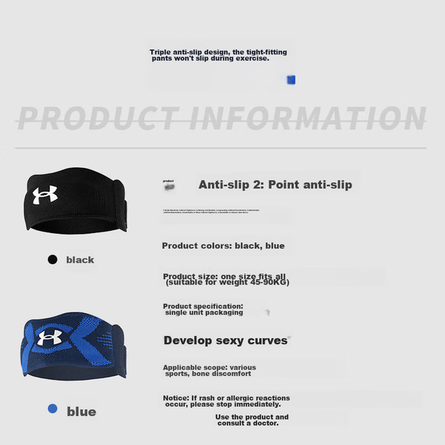 Наколенник Under Armour Sports для мужчин и женщин, поддержка колена при беге, защита мениска, прыжки со скакалкой, бадминтон, баскетбол. - изображение 8