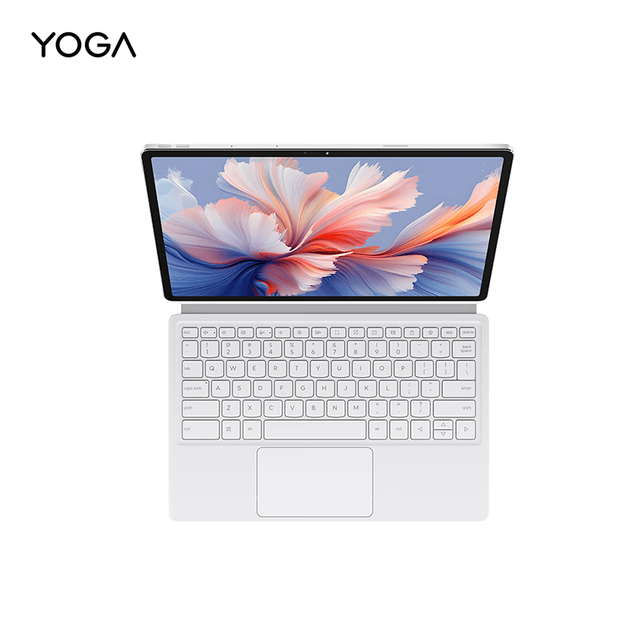 Магнітна клавіатура та підставка Lenovo YOGA Pad Pro, зручні та міцні, кріплення одним натисканням, регулювання кута нахилу, безліч функціональних клавіш, швидкий доступ до різних комбінацій клавіш, світло-блакитний колір. - зображення 2