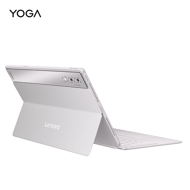 Магнітна клавіатура та підставка Lenovo YOGA Pad Pro, зручні та міцні, кріплення одним натисканням, регулювання кута нахилу, безліч функціональних клавіш, швидкий доступ до різних комбінацій клавіш, світло-блакитний колір. - зображення 5