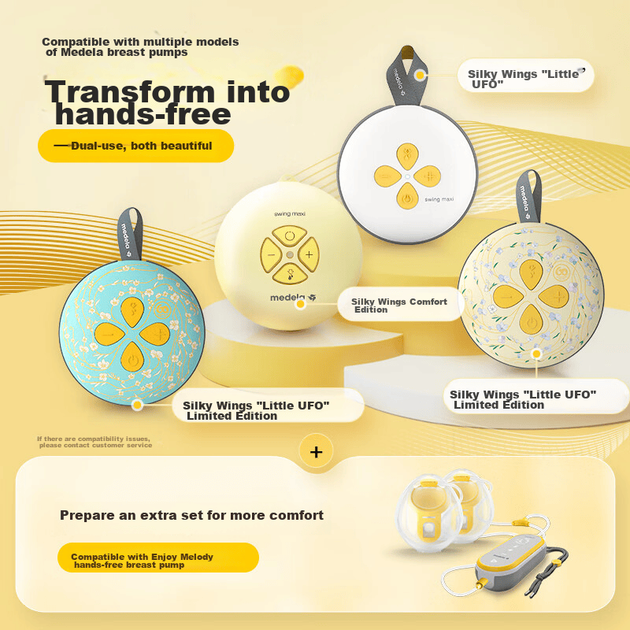 Молоковідсмоктувач Medela Hands-Free (Silk Wing, зручний та приємний, Silk Wing Smart) універсальний для обох сторін - зображення 2