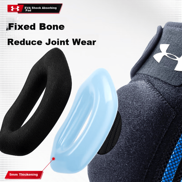 Наколінник Under Armour спортивний, із чотирма пружинними ребрами, універсальний розмір - Фото 5 Наколінник Under Armour спортивний, із чотирма пружинними ребрами, універсальний розмір - зображення 5