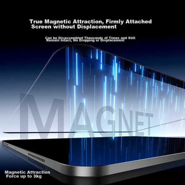 Защитная пленка ESR Magnetic Paper Film для iPad Pro 2025/24, новая, 11-дюймовая, M5/4, съемная, для письма, противоударная, с защитой от отпечатков пальцев, похожая на бумагу, для планшетов Apple. - изображение 3