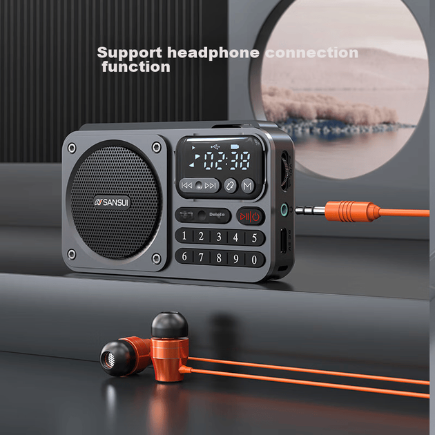 Радиоприемник SANSUI M30 Gray - изображение 9