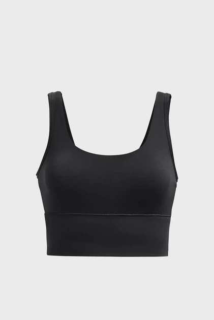 Жіночий чорний топ Meridian Fitted Crop Tank Under Armour XS 1373924-001 - Фото 5 Жіночий чорний топ Meridian Fitted Crop Tank Under Armour XS 1373924-001 - изображение 5