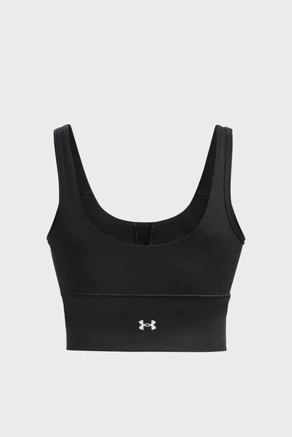 Жіночий чорний топ Meridian Fitted Crop Tank Under Armour XS 1373924-001 - Фото 6 Жіночий чорний топ Meridian Fitted Crop Tank Under Armour XS 1373924-001 - изображение 6