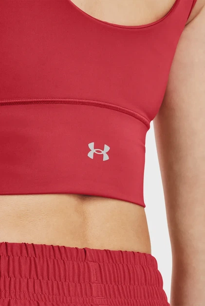 Жіночий червоний топ Meridian Fitted Crop Tank Under Armour XS 1373924-638 - изображение 4