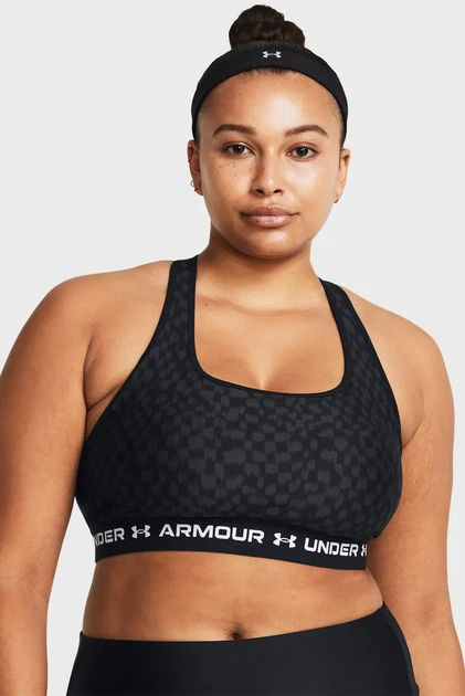 Жіночий топ із візерунком UA Crossback Mid Print Under Armour MD 1361042-007 - зображення 7