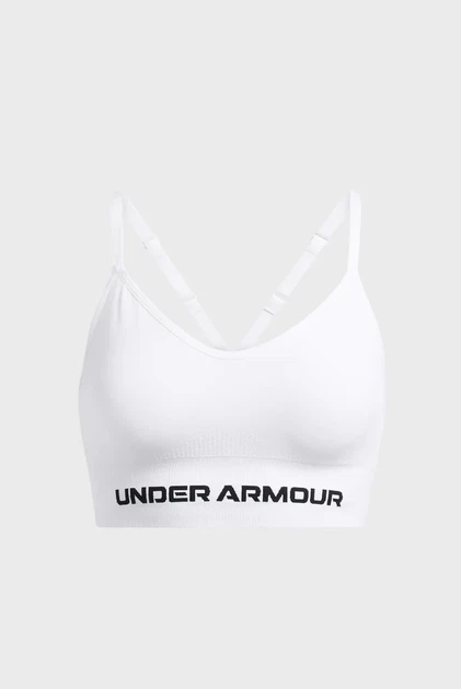 Жіночий білий топ Vanish Seamless Low Bra Under Armour XS 1384417-100 - изображение 6