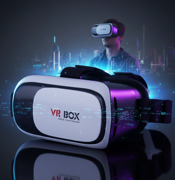 Очки виртуальной реальности 3D VR с пультом - изображение 7