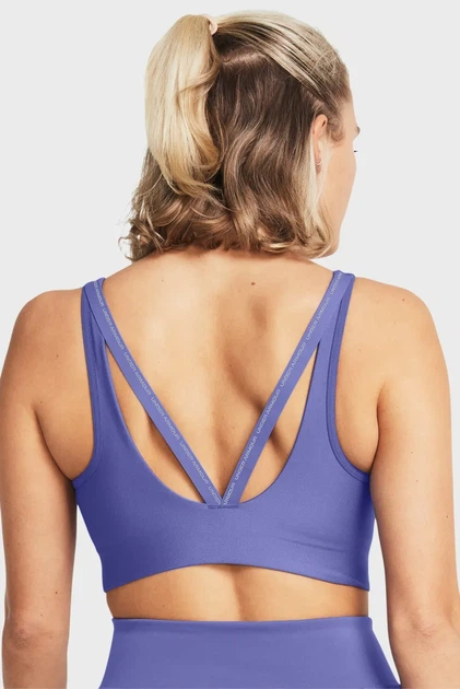 Жіночий фіолетовий топ UA Infinity Low 2.0 Strap Bra Under Armour L AC 1384128-561 - Фото 2 Жіночий фіолетовий топ UA Infinity Low 2.0 Strap Bra Under Armour L AC 1384128-561 - зображення 2