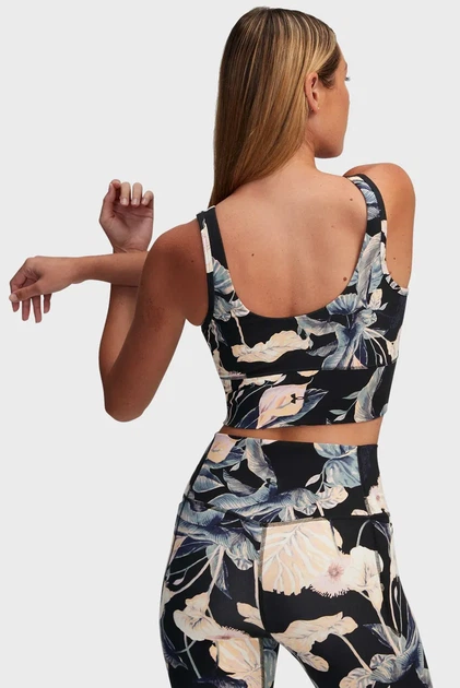 Жіночий чорний топ з візерунком Meridian Fitted CropTankPrnt Under Armour XS 1380983-001 - Фото 3 Жіночий чорний топ з візерунком Meridian Fitted CropTankPrnt Under Armour XS 1380983-001 - изображение 3