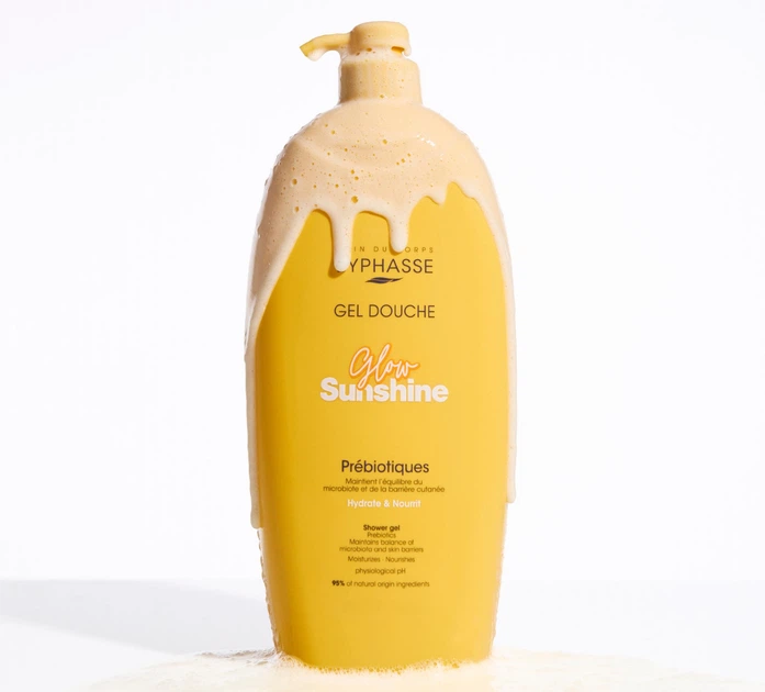 Крем для душу Byphasse Caresse Shower Cream 2л Glow Sunshine - зображення 5