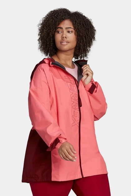 Женская куртка Terrex GORE-TEX Paclite мембрана розовая 3XL - изображение 3