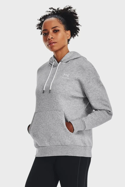 Жіноче сіре худі Essential Fleece Hoodie Under Armour XXL 1373033-011 - Фото 1 Жіноче сіре худі Essential Fleece Hoodie Under Armour XXL 1373033-011 - зображення 1