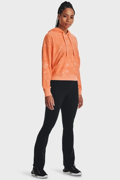 Жіноче персикове худо Journey Terry Hoodie Under Armour L 1376915-868 - Фото 2 Жіноче персикове худо Journey Terry Hoodie Under Armour L 1376915-868 - зображення 2